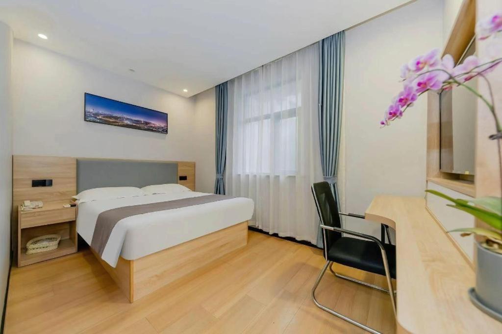 Greentree Inn Nanjing Confucius Temple Sanshan Street Subway Station Express Hotel Exteriör bild