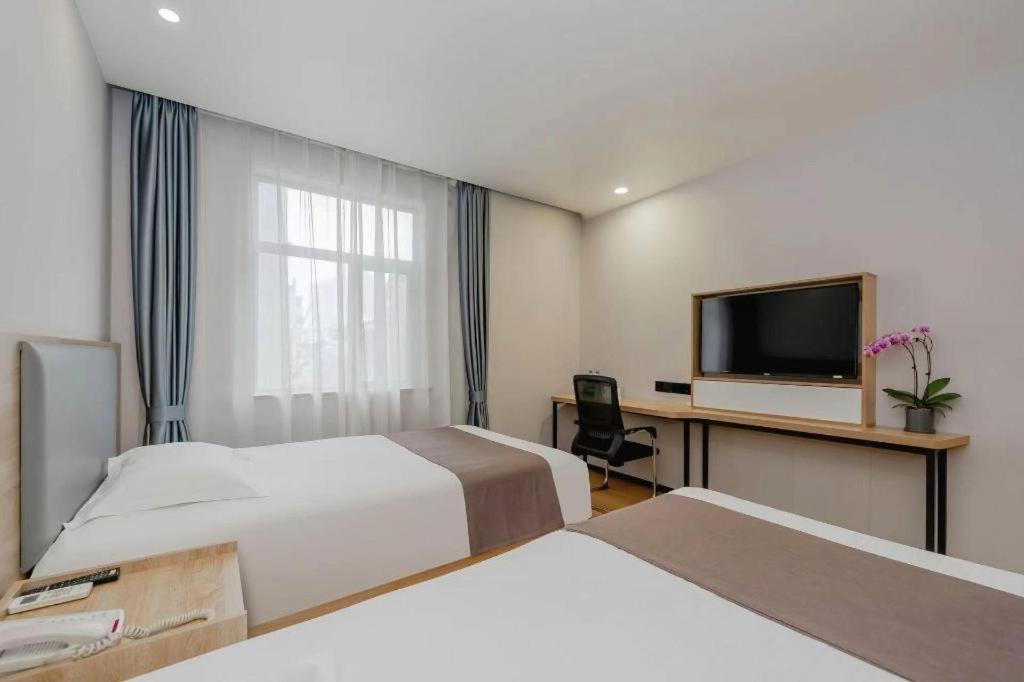 Greentree Inn Nanjing Confucius Temple Sanshan Street Subway Station Express Hotel Exteriör bild