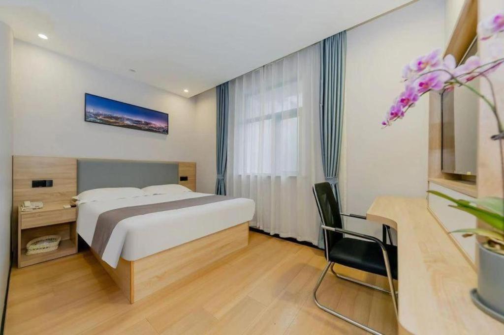 Greentree Inn Nanjing Confucius Temple Sanshan Street Subway Station Express Hotel Exteriör bild