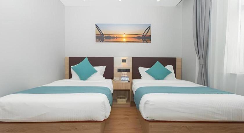 Greentree Inn Nanjing Confucius Temple Sanshan Street Subway Station Express Hotel Exteriör bild